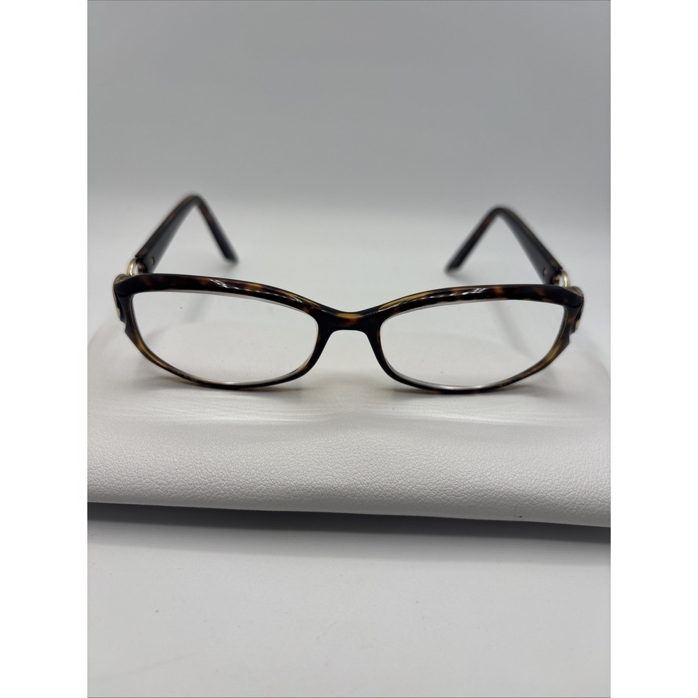 Christian Dior CD3177 Eyeglasses FRAMES V08 Tortoise Brown 52-15-125mm Gold #D16